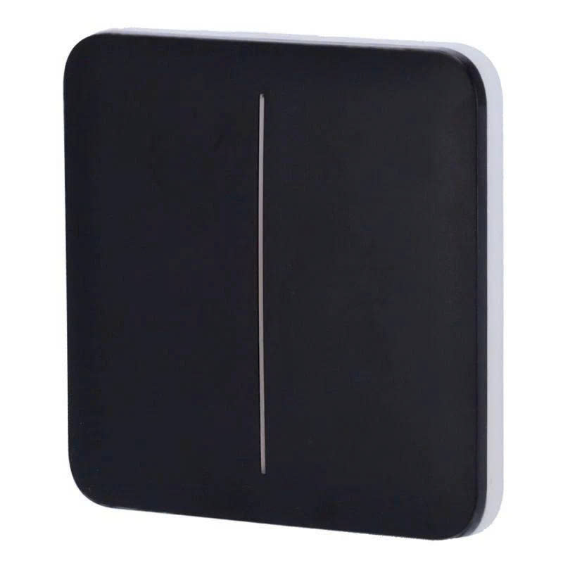 Mặt cảm ứng công tắc Ajax CenterButton (2-gang) [55]